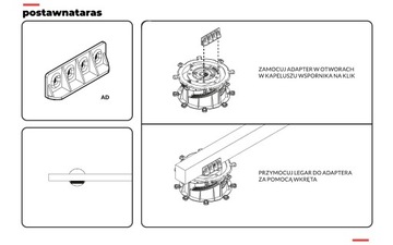 Регулируемый кронштейн 10-17 мм для лаг