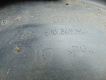 ORIGINÁLNÍ PODBĚH KRYT LEVÝ LEVÉ PŘEDNÍ SEAT IBIZA IV 6J0809957 08-17 ORIG.