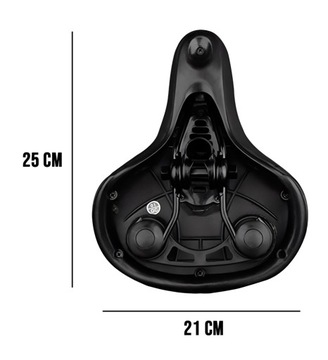 Удобное спортивное велосипедное седло, мягкий поролон, черное