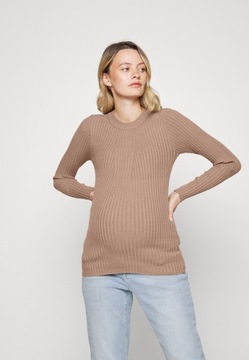 Sweter ciążowy dopasowany Pieces L