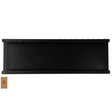 Stopnie stalowe schodowe trepy z blachy ryflowanej loft 70 x 27 cm