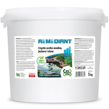 REMEDIANT 5KG Czysta woda bez glonów, mułu, szlamu