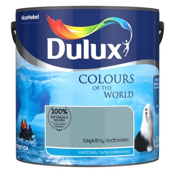FARBA DO WNĘTRZ DULUX KŚ 2,5L BŁĘKITNY LODOWIEC