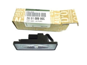 Lampa tablicy rejestracyjnej Trafic III Master III