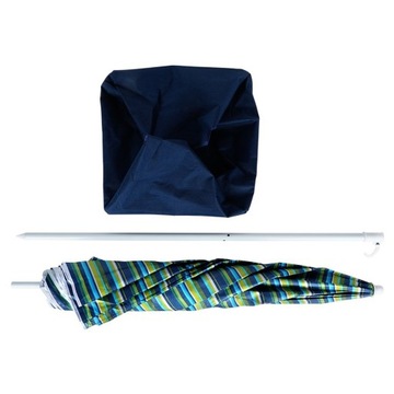 Зонт GARDEN BEACH с УФ-фильтром, водонепроницаемая основа из дробленого песка