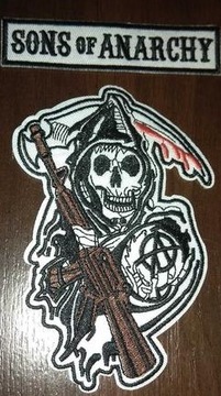 Nowe 2 Naszywki Sons of Anarchy.Synowie Anarchii.