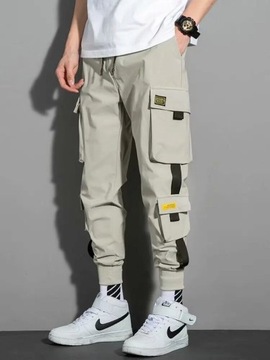 New Men Hip Hop Multi-pockets Cargo Pants joggers