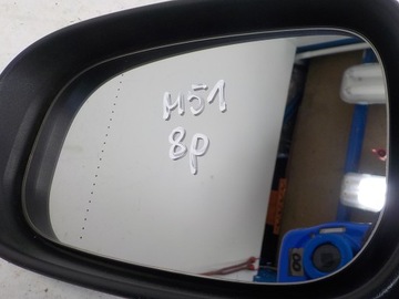 M51 VOLVO V50 S40 II FACELIFT ZRCÁTKO VNĚJŠÍ LEVÉ 8 PINU