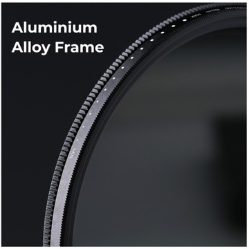 K&F Concept Basic Fader NDX Регулируемый серый фильтр ND2 - ND400 - 77 мм