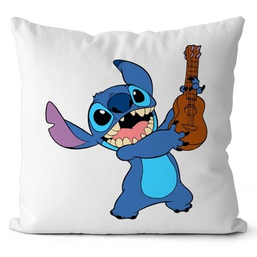 PODUSZKA STICH LILO I STICH PREZENT DLA DZIECKA JASIEK 40X40 CM MIKROFIBRA