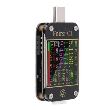 USB-тестер FNIRSI-C1 с триггером PD типа C,