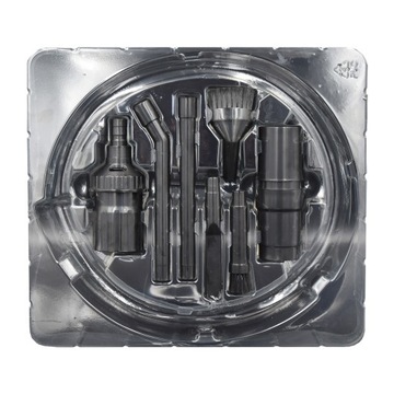 НАБОР БОЛЬШОГО АВТОМОБИЛЬНОГО ПЫЛЕСОСА - наконечники насадок + щелевая насадка