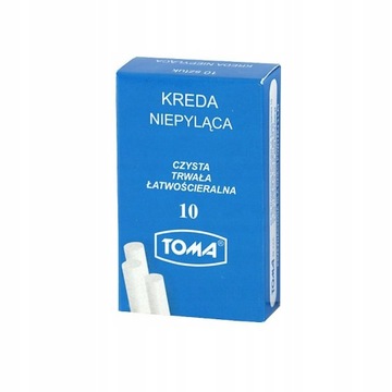 Kreda Toma kolor: BIAŁA 10 szt
