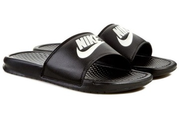 NIKE Klapki BENASSI JDI r 42,5 czarne na basen siłownia plażę 343880 090