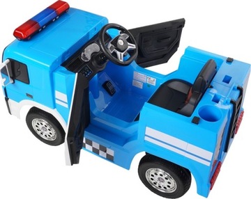 ПОЛИЦЕЙСКАЯ АВТОМОБИЛЬ С АККУМУЛЯТОРОМ 12В 2x45ВТ ПУЛЬТ КАЧАНИЯ