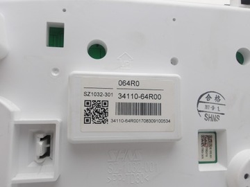 PŘÍSTROJOVÁ DESKA BUDÍKY SUZUKI OE 34110-64R00