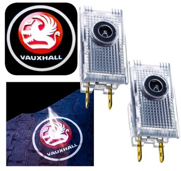 2x LAMPKA DRZWI PROJEKTOR LED LOGO VAUXHALL INSIGNIA MK1 A HOLOGRAM 3D G09
