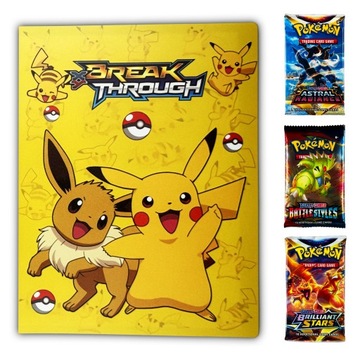 ALBUM NA KARTY POKEMON Klaser na 240 kart WYBÓR 20 MODELI + GRATIS 30 KART
