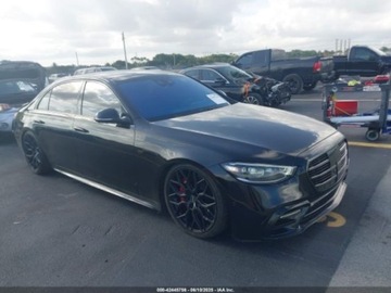 Mercedes Klasa S W223/V223 2021 Mercedes-Benz Klasa S 580, 2021r., 4x4, 4.0L 4.0 Benzyna 496KM, zdjęcie 1