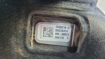 BMW F45 SILNIK ELEKTRYCZNY DYFER MOST TYŁ 7639219