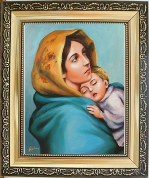 MADONNINA obraz MADONNA Z ULICY___kopia 20/25