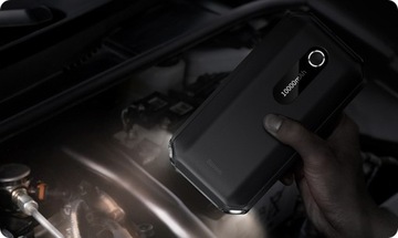 BASEUS POWER BANK JUMP STARTER START BOOSTER TORCH 10000 мАч + ЗАЖИМЫ