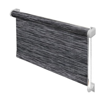 Roleta ścienna typu bambus szara 80 x 170cm