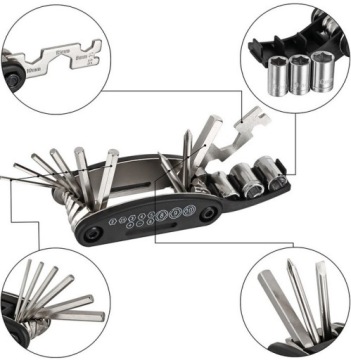 НАБОР КЛЮЧЕЙ ДЛЯ ВЕЛОСИПЕДА AMBUS BIKE 16в1