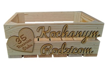 Prezent na Rocznicę Ślubu Kochanym Rodzicom Kosz