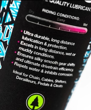 MUC-OFF C3 Wet Lube масло для влажных условий 120 мл