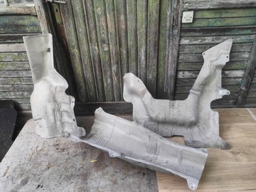 Ford Galaxy lift mk3 osłona termiczna wydechu tył