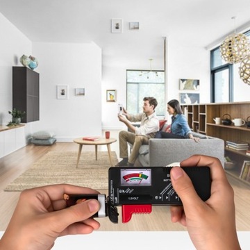 ТЕСТЕР АВТОМОБИЛЬНОГО АККУМУЛЯТОРА, ЧЕРНЫЙ, 4 ШТ.