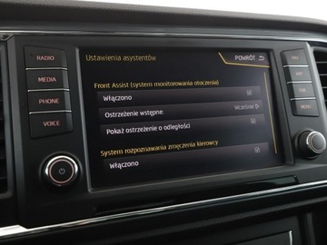 Seat Ateca SUV 1.6 TDI Ecomotive 115KM 2017 Seat Ateca full LED navi klima auto czujniki, zdjęcie 25