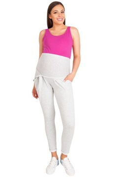 СПОРТИВНЫЕ БРЮКИ ДЛЯ беременной, РАЗМЕР М ЛЕНА, С БАНТОМ