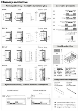 Szuflada Rejs Ultra Box Biała L-450 H-86 mm TH03.1160.01.003