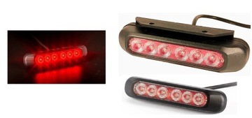 LAMPA PRZECIWMGIELNA przeciwmgłowa LED WĄSKA FT-332 IP68 Wieszak