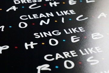 Друзья - Плакат «Мы на перерыве» - белый - А4