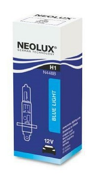ŻARÓWKA NEOLUX H1 12V 55W P14,5S BOX BLUE LIGHT - NIEBIESKAWE ŚWIATŁO, XENO