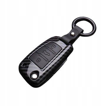 Z włókna węglowego etui kluczyk Audi 4F RS3 Q3 Q7