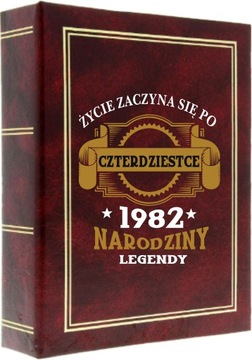 ALBUM NA ZDJĘCIE PREZENT NA URODZINY 30 40 50 60