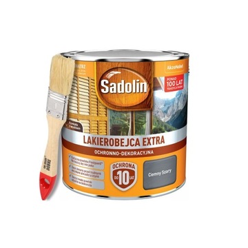 Sadolin lakierobejca extra szary ciem. 0,75l