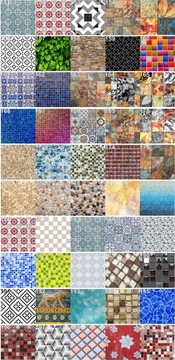 Наклейки на стену, плитку, лестницу, 20х20 см.