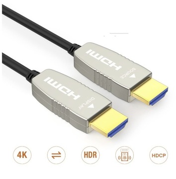 КАБЕЛЬ HDMI 2.1 8K 60 Гц 4k AOC ОПТИЧЕСКИЙ UHD HDR 30 м