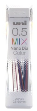 GRAFITY WKŁADY DO OŁÓWKA 0,5 mm NANO DIA 20 szt