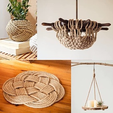 Lina jutowa ozdobna 10m 24mm