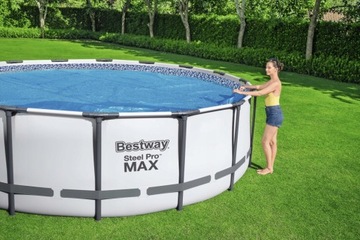 СОЛНЕЧНЫЙ КРЫШКА ДЛЯ БАССЕЙНА 396/366см BESTWAY 58242