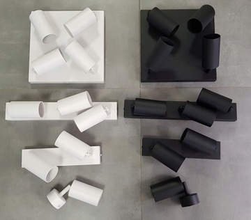 ПОДВЕСНОЙ СВЕТИЛЬНИК OVERENDING на потолочной рейке, ТРУБА 17см GU10