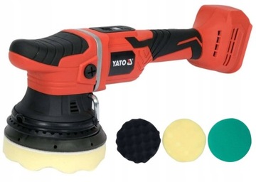 YATO YT-82925 POLERKA SAMOCHODOWA AKU 18V + 3GĄBKI