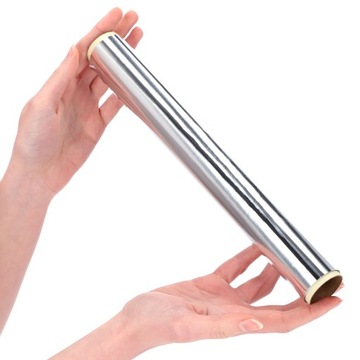 Пищевая алюминиевая фольга Сильный ролик 10 м 29 см