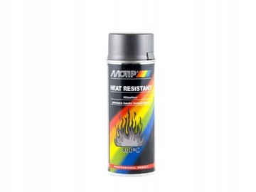 MOTIP LAKIER ŻAROODPORNY ANTRACYT 800 C SPRAY 400M